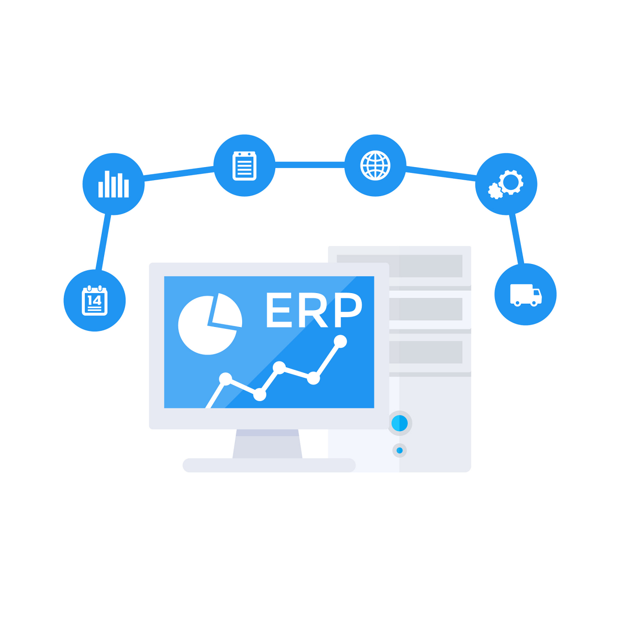 ERP軟件 集成管理信息系統與企業資源優化的核心